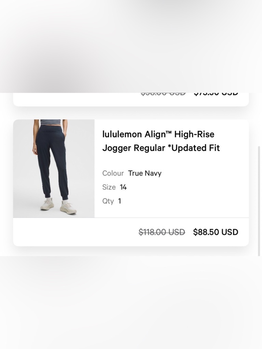 lululemon athletica Align High-Rise Jogger in Navy